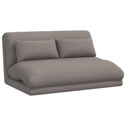 Fauteuil de sol ajustable Taupe Tissu 616239616239