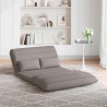 Fauteuil de sol ajustable Taupe Tissu 616239616239