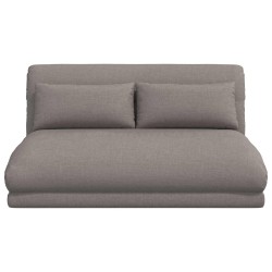 Fauteuil de sol ajustable Taupe Tissu 616239616239