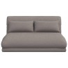 Fauteuil de sol ajustable Taupe Tissu 616239616239