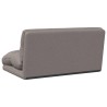 Fauteuil de sol ajustable Taupe Tissu 616239616239