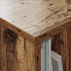 Étagère à magazines 2 pcs Bois ancien 35 x 30 x 45 cm 616240616240