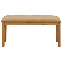 Banc de salle à manger 95 x 32 x 45 cm Bois de chêne massif 616241616241