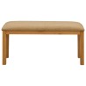 Banc de salle à manger 95 x 32 x 45 cm Bois de chêne massif 616241616241