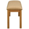 Banc de salle à manger 95 x 32 x 45 cm Bois de chêne massif 616241616241