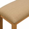 Banc de salle à manger 95 x 32 x 45 cm Bois de chêne massif 616241616241
