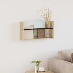 Étagère à magazines avec étagère Chêne Sonoma 60 x 12 x 30 cm 616245616245