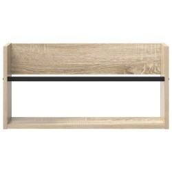 Étagère à magazines avec étagère Chêne Sonoma 60 x 12 x 30 cm 616245616245