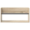 Étagère à magazines avec étagère Chêne Sonoma 60 x 12 x 30 cm 616245616245