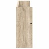 Étagère à magazines avec étagère Chêne Sonoma 60 x 12 x 30 cm 616245616245