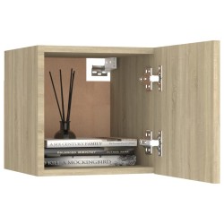 Ensemble de meubles TV 6 pcs Chêne sonoma Bois d'ingénierie 616246616246