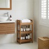 Étagère de salle de bain Naturel 45 x 30 x 71 cm 616247616247