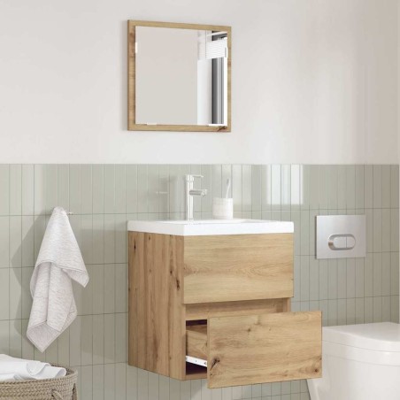 Cabinet de salle de bain Chêne artisanal 41 x 38,5 x 45 cm 616256616256