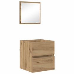 Cabinet de salle de bain Chêne artisanal 41 x 38,5 x 45 cm 616256616256