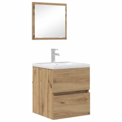 Cabinet de salle de bain Chêne artisanal 41 x 38,5 x 45 cm 616256616256