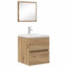Cabinet de salle de bain Chêne artisanal 41 x 38,5 x 45 cm 616256616256