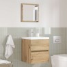 Cabinet de salle de bain Chêne artisanal 41 x 38,5 x 45 cm 616256616256