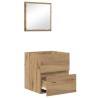 Cabinet de salle de bain Chêne artisanal 41 x 38,5 x 45 cm 616256616256