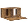 Ensemble meuble TV Montage mural 3 pcs Marron 60 x 30 x 30 cm 616266616266