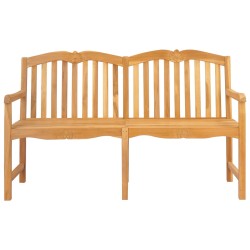 Banc en Bois Sculpté en Rose 150 x 60,5 x 95 cm Naturel 616267616267