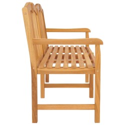 Banc en Bois Sculpté en Rose 150 x 60,5 x 95 cm Naturel 616267616267