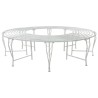 Banc d'Arbre 8-Nombre de places Ø 160 x 44 cm Acier 616273616273
