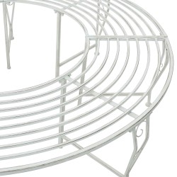 Banc d'Arbre 8-Nombre de places Ø 160 x 44 cm Acier 616273616273