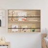 Étagère à magazines avec étagère Chêne Sonoma 100 x 12 x 70 cm 616277616277