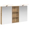 Ensemble de Meubles de Salle de Bain 3 pc 110 x 10,5 x 60,5 cm 616278616278