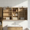 Ensemble de Meubles de Salle de Bain 3 pc 110 x 10,5 x 60,5 cm 616278616278