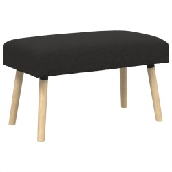 banc Uni Noir 80 x 40 x 46 cm Bouclé 616279616279