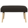 banc Uni Noir 80 x 40 x 46 cm Bouclé 616279616279