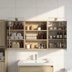 Ensemble de Meubles de Salle de Bain 3 pcs 100 x 10,5 x 50 cm 616284616284