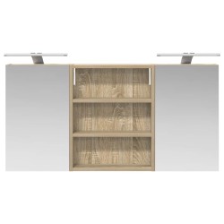 Ensemble de Meubles de Salle de Bain 3 pcs 100 x 10,5 x 50 cm 616284616284
