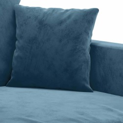 Fauteuil Bleu 60 cm Velours 616285616285