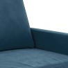 Fauteuil Bleu 60 cm Velours 616286616286