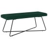 banc Uni Vert foncé 110 x 40 x 45 cm Velours 616289616289