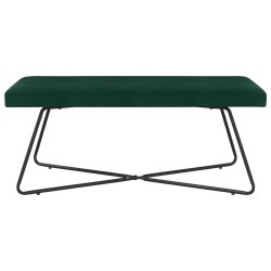 banc Uni Vert foncé 110 x 40 x 45 cm Velours 616289616289