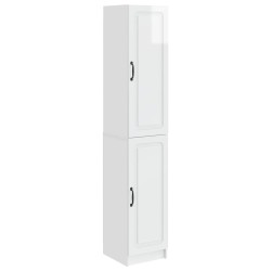 Ensemble de Meubles 2 pcs Blanc brillant Bois d'ingénierie 616292616292