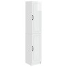 Ensemble de Meubles 2 pcs Blanc brillant Bois d'ingénierie 616292616292