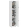 Ensemble de Meubles 2 pcs Blanc brillant Bois d'ingénierie 616292616292