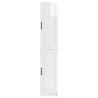 Ensemble de Meubles 2 pcs Blanc brillant Bois d'ingénierie 616292616292