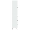 Ensemble de Meubles 2 pcs Blanc brillant Bois d'ingénierie 616293616293