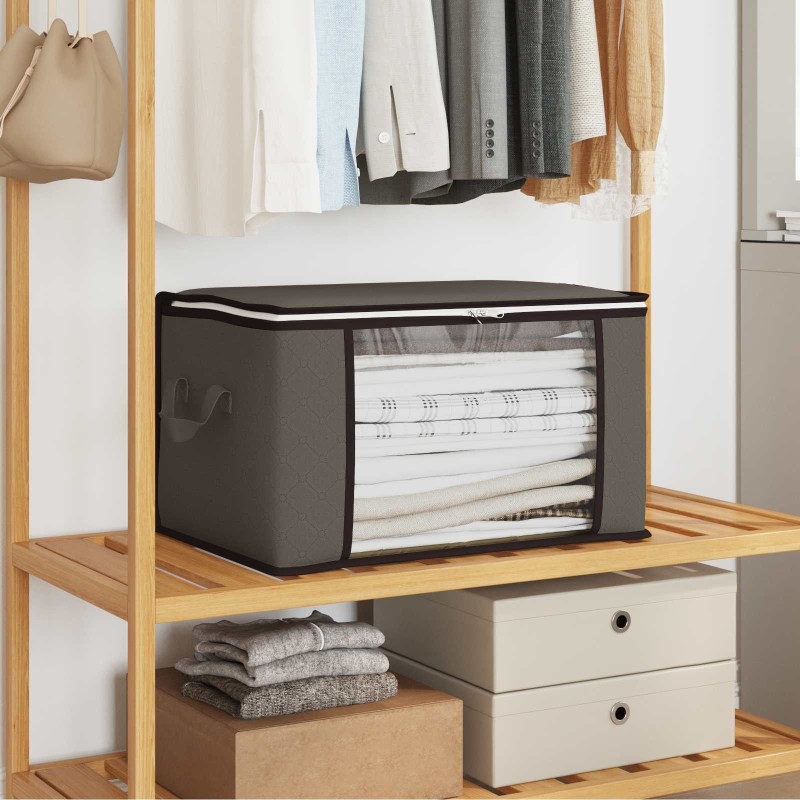 Boîte de rangement avec fenêtre latérale transparente 6 pcs 616296616296