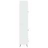 Ensemble de Meubles 2 pcs Blanc brillant Bois d'ingénierie 616301616301