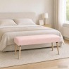 banc Uni Rose 110 x 40 x 46 cm Bouclé 616302616302