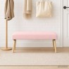 banc Uni Rose 110 x 40 x 46 cm Bouclé 616302616302