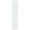 Ensemble de Meubles 2 pcs Blanc brillant Bois d'ingénierie 616303616303