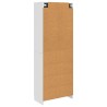 Ensemble de Meubles 2 pcs Blanc brillant Bois d'ingénierie 616303616303