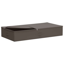 Boîte de rangement 6 pcs Gris 90 x 48 x 15 cm Tissu intissé 616306616306